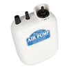 Weißer tragbarer Luftpumpe AP-1102 für Sauerstoff in Aquarium und Fischbecken.