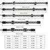 A series of waterproof LED aquarium light kits showing various lengths and wattages.