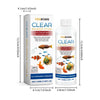 A bottle of YEGBONG CLEAR Balance Cycle active cleaning agents for fish tank water.
