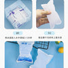 Instructions for using an ice pack showing how to immerse the pack in water and use it for cooling