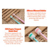 A set of silicone filament bristles for a 360-degree soft pet toothbrush used for cleaning teeth.