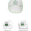 Diagram showing the left and right orientation of a replacement litter mat for PETKIT smart cat toilets