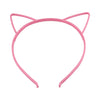 Pink cat ear headband for girls and kids