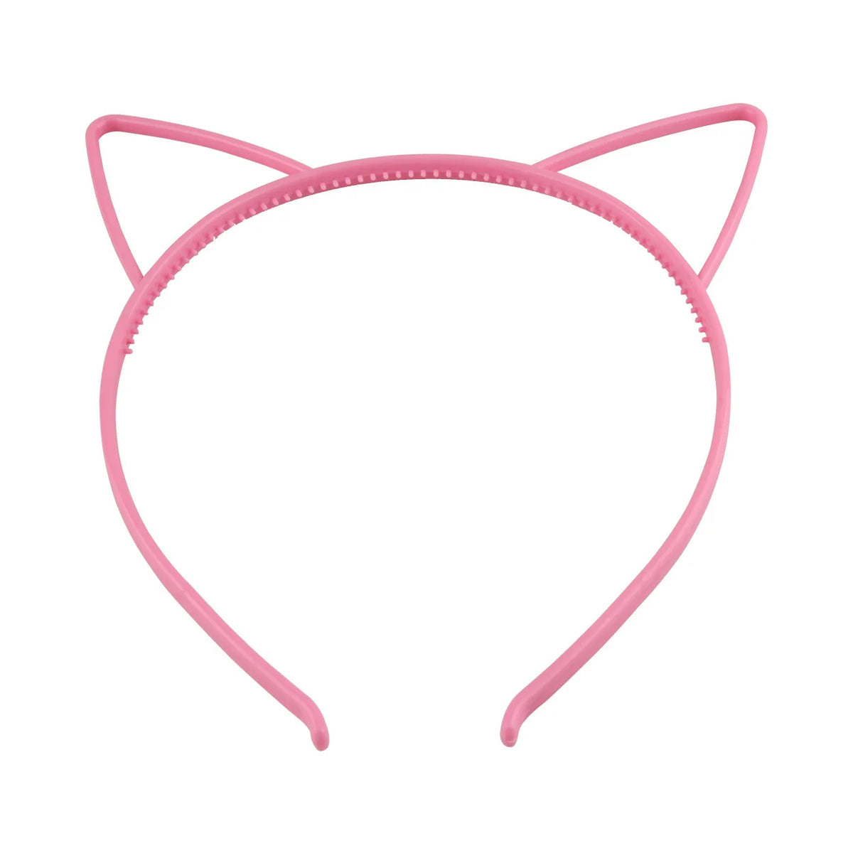 Pink cat ear headband for girls and kids