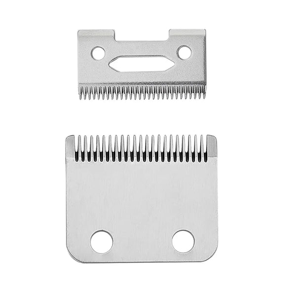 Silver replacement blade for Wahl clippers, shown in two views.
