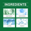 Ingrédients pour purifier l'eau des aquariums : extrait de plante, purificateur d'eau, clusterine et synergiste.