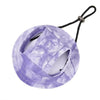 Sombrero de sol morado para mascotas con orificios ajustables para perros y gatos