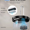 Fontaine à eau automatique pour animaux avec filtres en coton et éponge faisant circuler de l'eau propre.