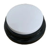 A round black device with a white top, used for pet communication recording.