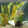 Edelstahl-Aquarium-Reinigungswerkzeugset zum Reinigen von Wasserpflanzen und Substrat.
