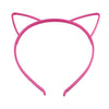 Pink cat ear headband for girls and kids