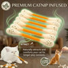 Premium catnip infused cotton swab toys attracting cats for longer play sessions