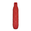 A bright red durable EVA chew toy designed for large dogs.