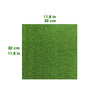 Quadratisches grünes Kunstgrைகளைmat, 30 cm x 11,8 Zoll.