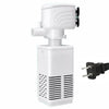 A white 3-in-1 aquarium water circulation pump with a motor and tubing visible.