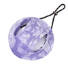 Purple pet sun hat with ear holes for dogs and cats
