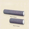 Two cylindrical gray fabric scratch boards, one 50cm and one 30cm long.
