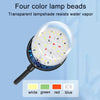 Four color lamp beads inside a transparent lampshade for an LED aquarium light.