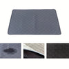 Gray hexagonal reusable washable dog pee pad training mat
