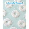 Several individually wrapped replacement activated carbon filters for a cat water fountain