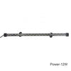 A long, linear waterproof LED light bar designed for aquarium lighting.