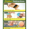 Instructions montrant comment utiliser un disque de bain d'oiseaux en cuivre à triple point pour le contact avec l'eau.