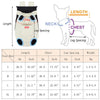 A white cycling walking pet carrier for cats shown with size data tables and a diagram illustrating dimensions.