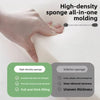 Hand demonstrating a high-density sponge all-in-one molding product for home repair