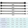 Una serie de tiras de luz LED para acuarios sumergibles con diferentes longitudes y potencias, de 18 cm a 58 cm.