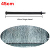 A black aquarium air tube aerator with a 45cm length and a textured, finned head.