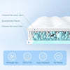 Diagramme en coupe montrant une épaisse couche de tissu non tissé avec un polymère superabsorbant pour lingettes pour animaux