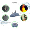 Features of an aquarium air stone disc including metal interface, high temperature sintering, fine bubbles, and multiple size
