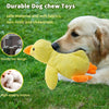 Plush Duck Dog Chew Toy for Small to Large Dogs