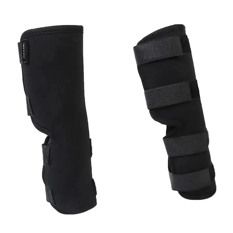 Férula de apoyo para la rodilla del perro, negra, para la recuperación de articulaciones