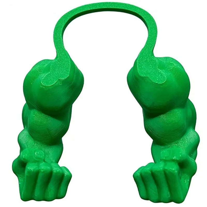 Helles grünes 3D gedrucktes Muskeltierkostüm für Katzen und Hunde.