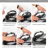 Installation tutorial showing how to install a transparent pet carrier cover onto a backpack window.