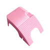 Pink adjustable reptile basking platform with suction cups for turtles and amphibians