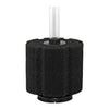 Black biochemical sponge filter with a clear tube for aquarium air pump