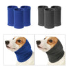 Ensemble de protège-oreilles et bandeaux anti-bruit pour chiens, bleus et gris