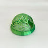 Grüne Acryl-Aquarium-Betta-Versteck-Hängematte und Futterring mit perforierter Maschendesign.