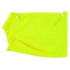 Bright yellow reusable mesh bag for cat grooming and bathing