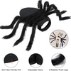Black realistic plush legs for a Halloween spider costume for dogs and cats