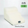 White pet safety climbing stairs for dogs shown in a side view with dimensions 58x41x35 cm