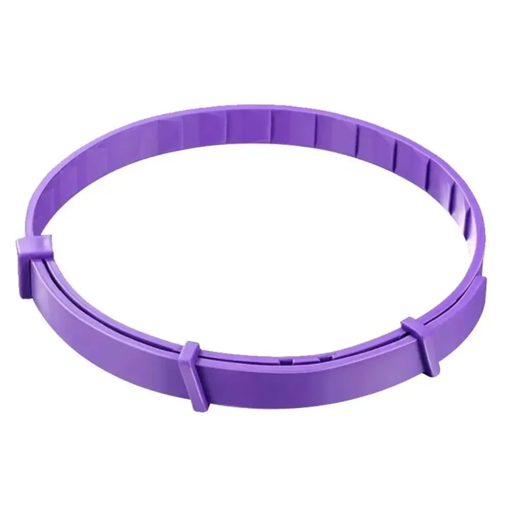 Lila, verstellbares Halsband für Haustiere zur Angstlinderung.