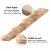 Wooden cat hammock and climbing shelf with a sisal scratching post for cats