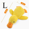 Plush Duck Dog Chew Toy for Small to Large Dogs