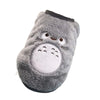 A fluffy gray fleece puffer vest shaped like a cute animal for small dogs and cats