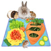 Tier-Schnüffelmatte mit Kaninchen, Guinea-Pig und Maus zum Geruchstraining.