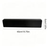 Black EVA foam dog car window chin rest cushion measuring 40cm long and 5cm high