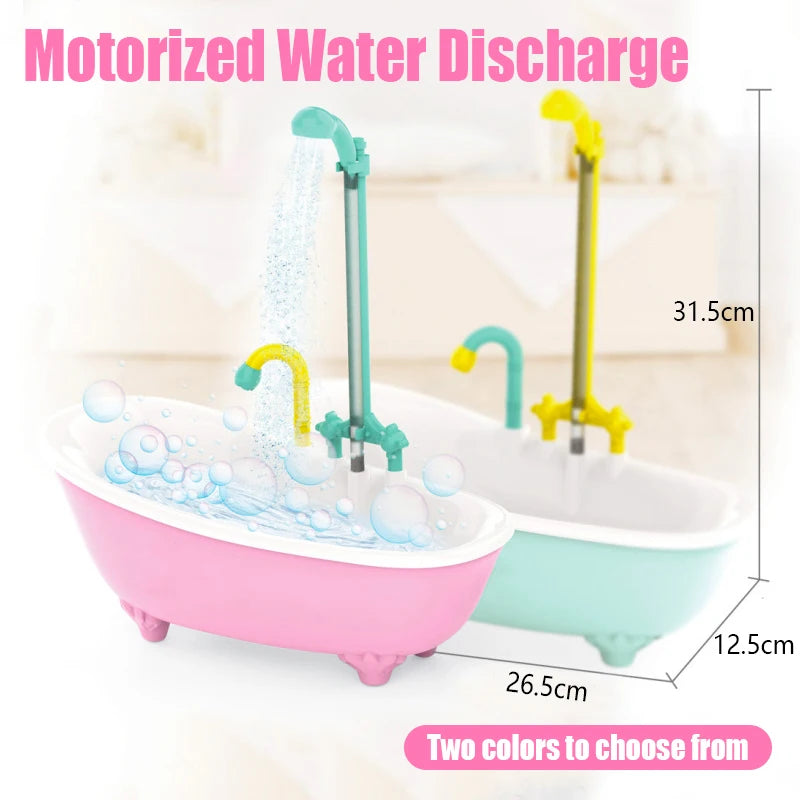 Pink und mintgrüner motorisierter Wasserabflussautomatischer Vogelbad-Dusch für Papageien